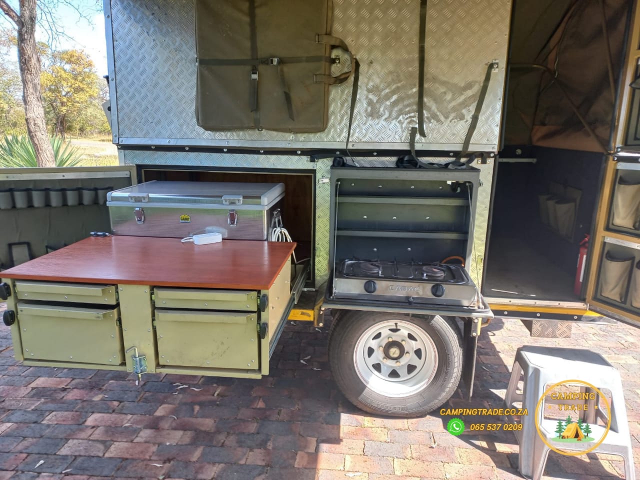 SOLD 2015 Lebusha Overlander Off-Road Camping Trailer (CT 1134)