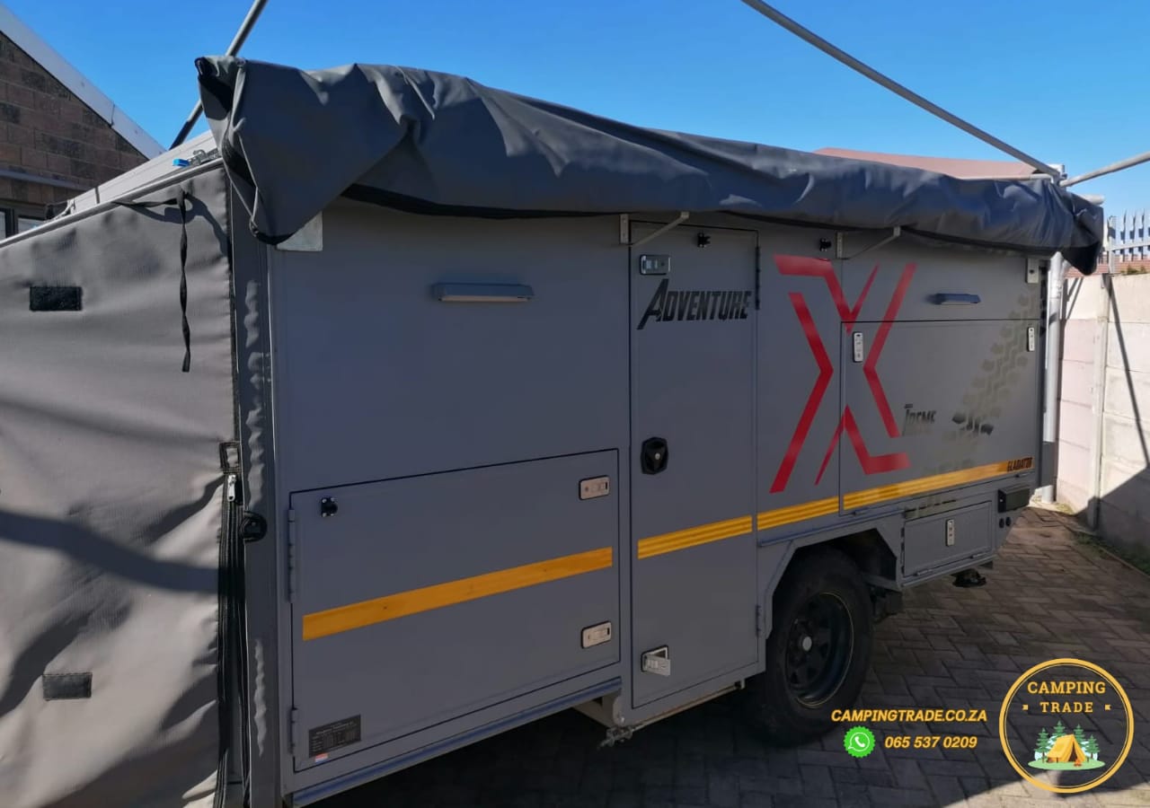 SOLD 2023 Adventure Xtreme 4 sleeper Gladiator Dinette Off Raod Camping Trailer (CT 1156)