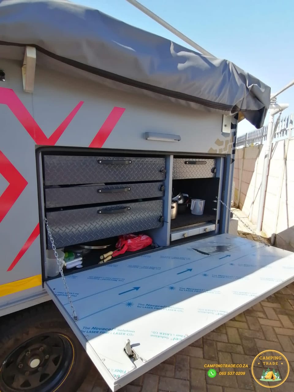 SOLD 2023 Adventure Xtreme 4 sleeper Gladiator Dinette Off Raod Camping Trailer (CT 1156)