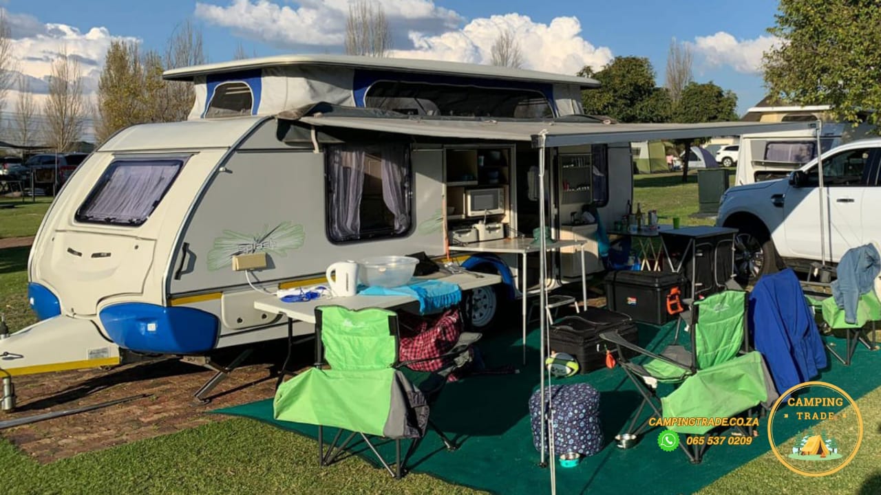 (SOLD) 2014 Sprite Splash Caravan (CT 1200)