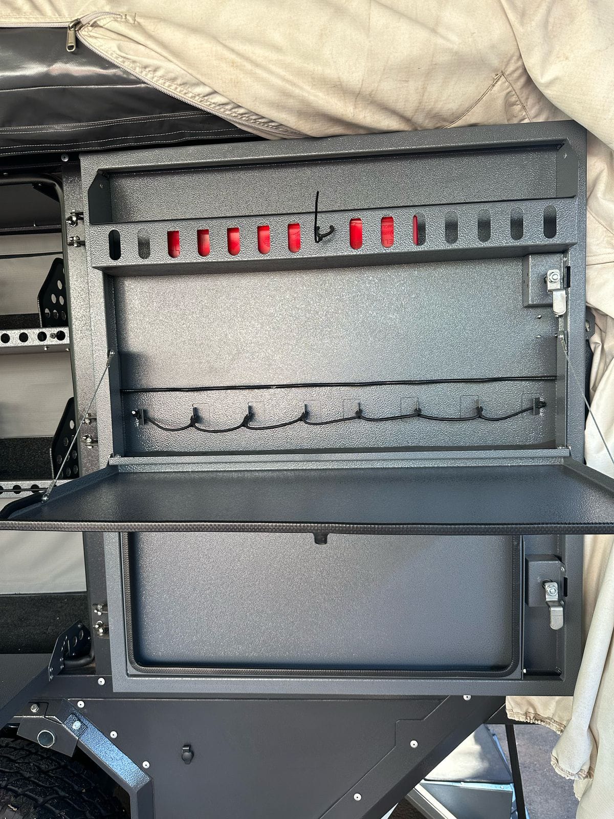 SOLD 2018 Conqueror Commander Platinum Edition Off Road Camping Trailer (CT 1309)