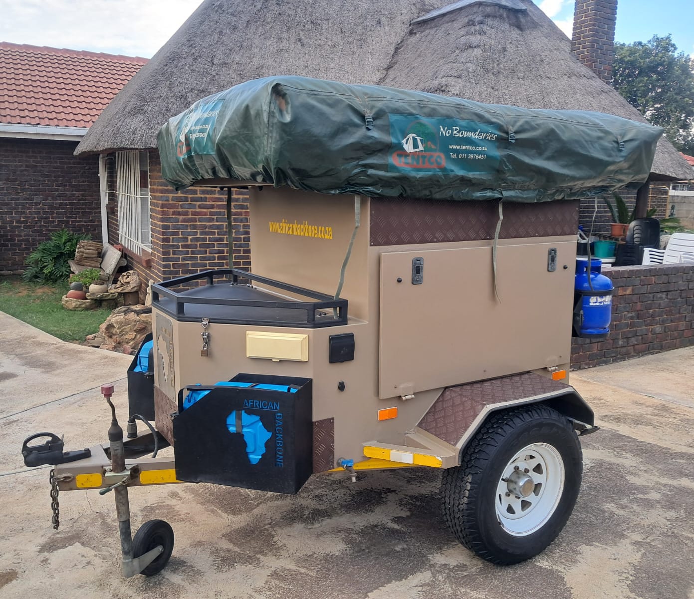 SOLD 2014 African Backbone Caprivi Off Road Camping Trailer (CT 1314)
