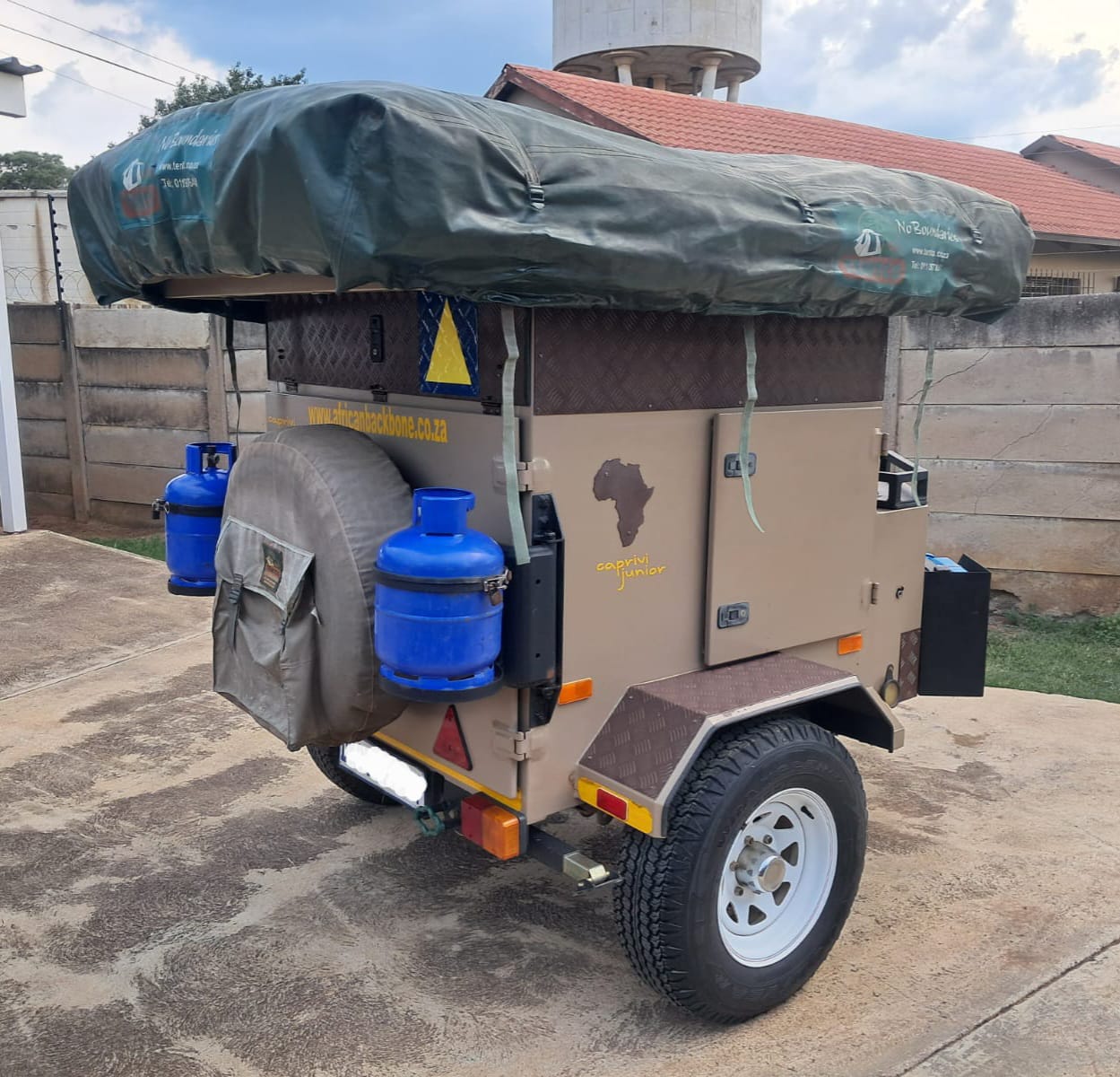 SOLD 2014 African Backbone Caprivi Off Road Camping Trailer (CT 1314)