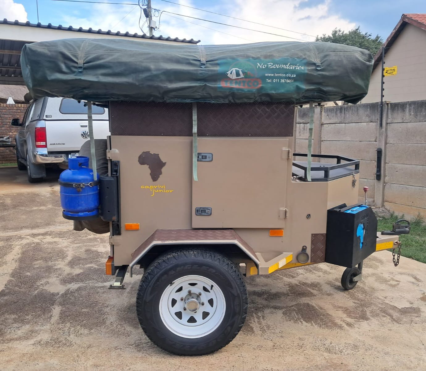 SOLD 2014 African Backbone Caprivi Off Road Camping Trailer (CT 1314)