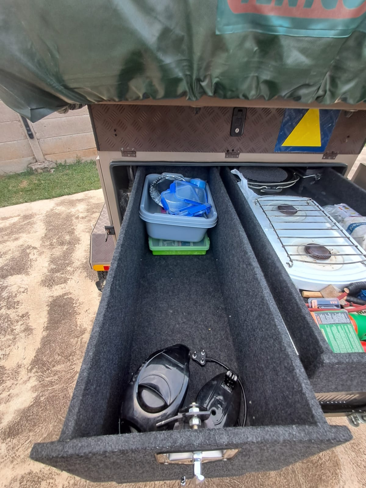 SOLD 2014 African Backbone Caprivi Off Road Camping Trailer (CT 1314)