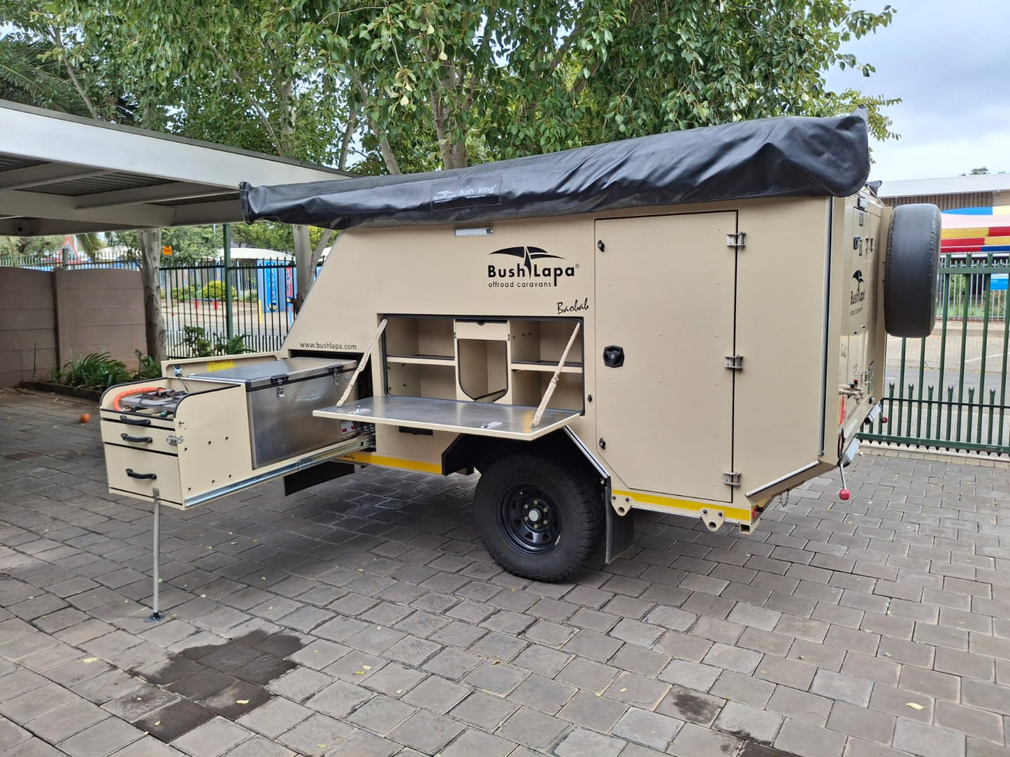 SOLD 2020 Bush Lapa Boabab 4 Off Road Caravan (CR 1357)