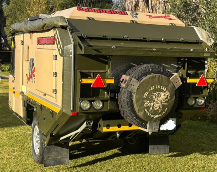 SOLD 2012 Conqueror Commander Off Road Caravan (CT 1417)