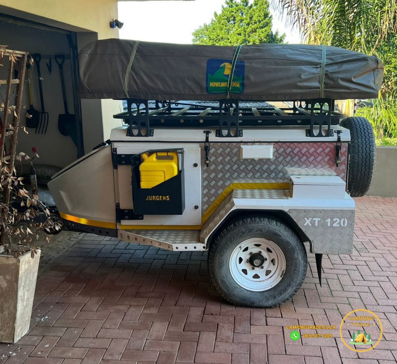 SOLD 2010 Jurgens XT 120 Off-Road Camping Trailer (CT 1264)