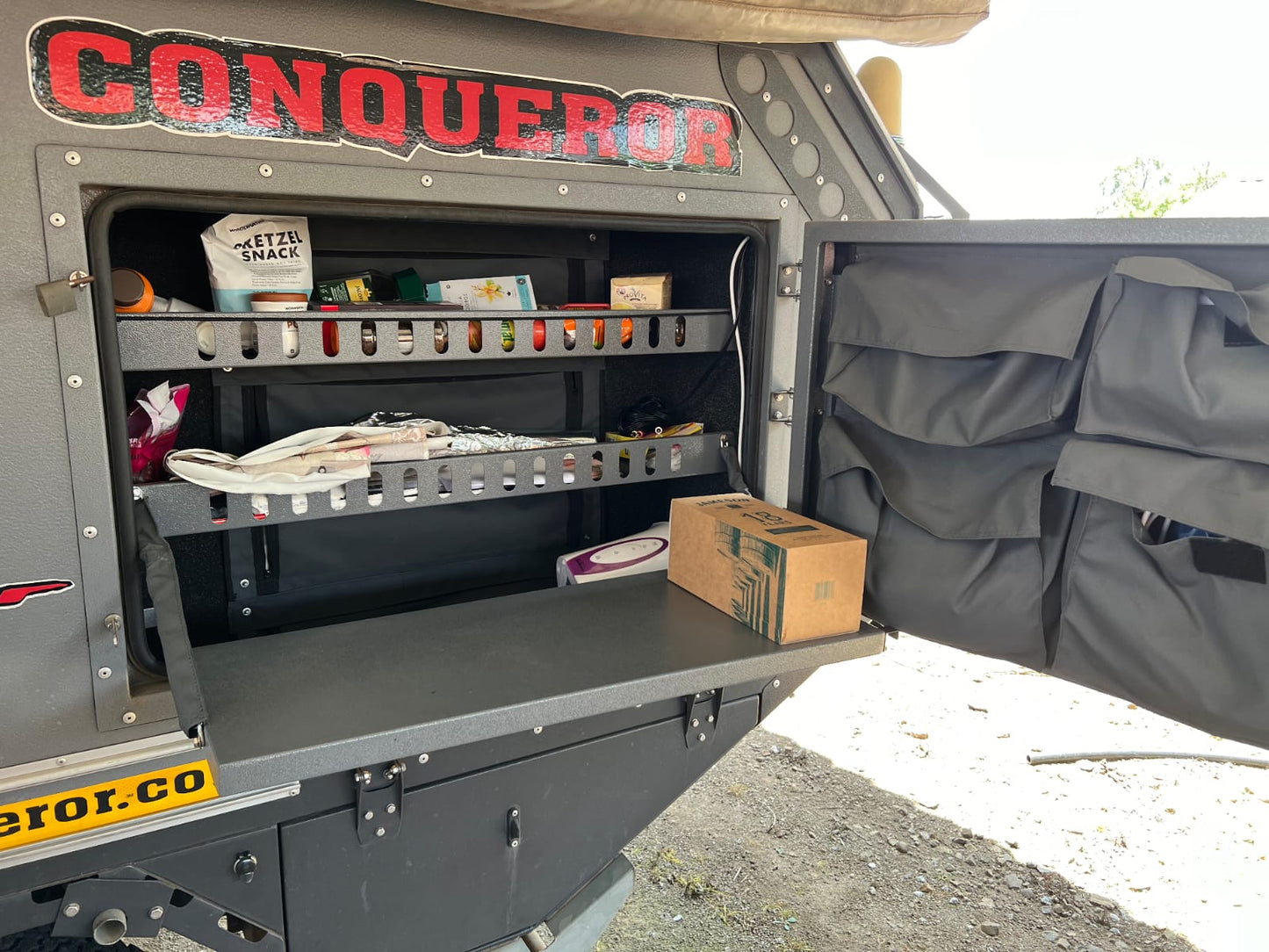 SOLD 2018 Conqueror Commander Platinum Edition Off Road Camping Trailer (CT 1309)