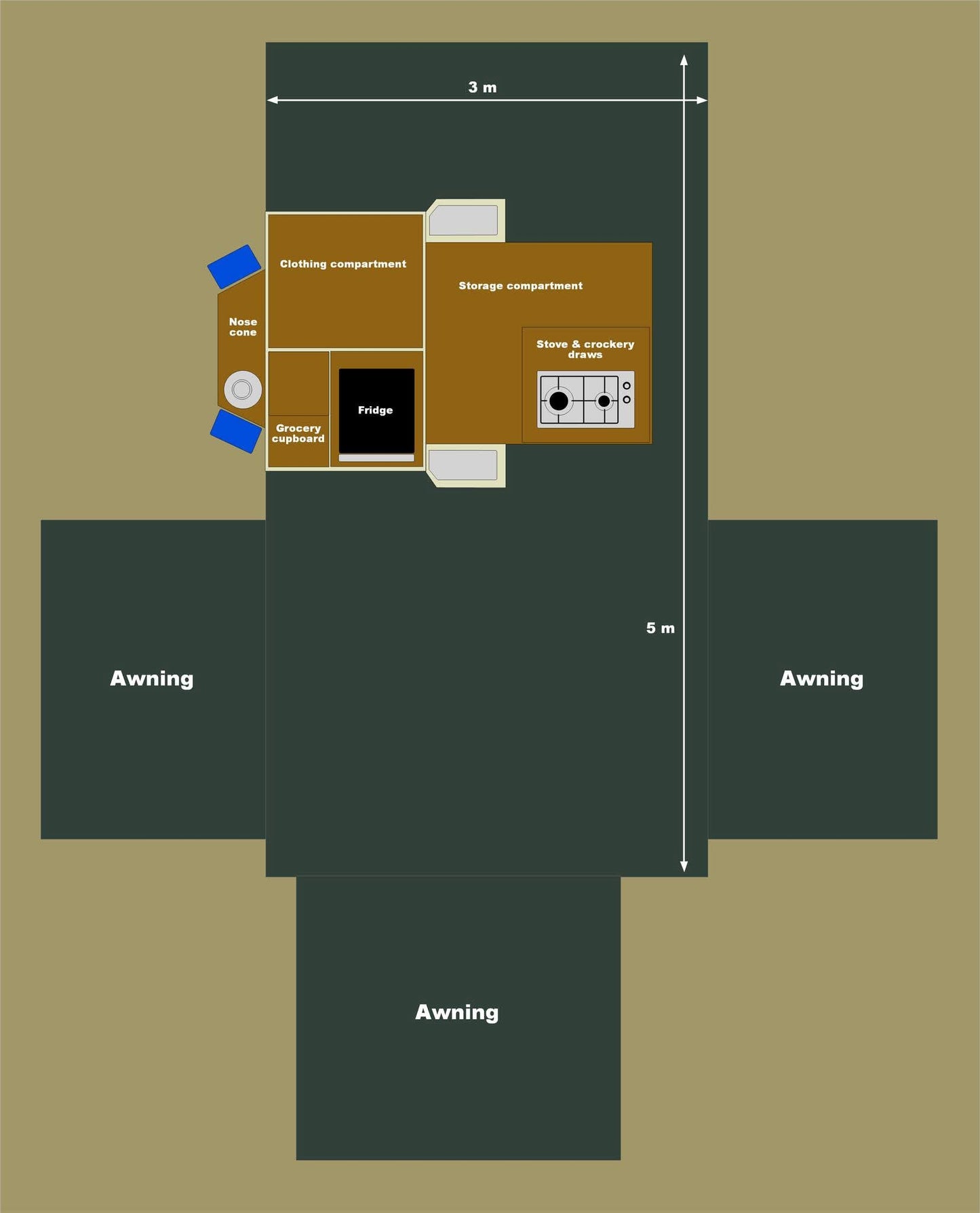 2006 Bermac Camping Trailer (CT 1592)