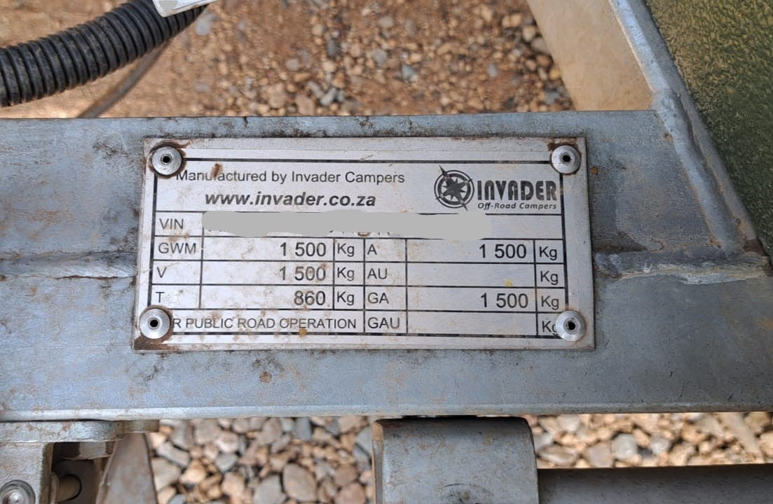 2019 Invader Quattro Off Road Camping Trailer (CT 1473)