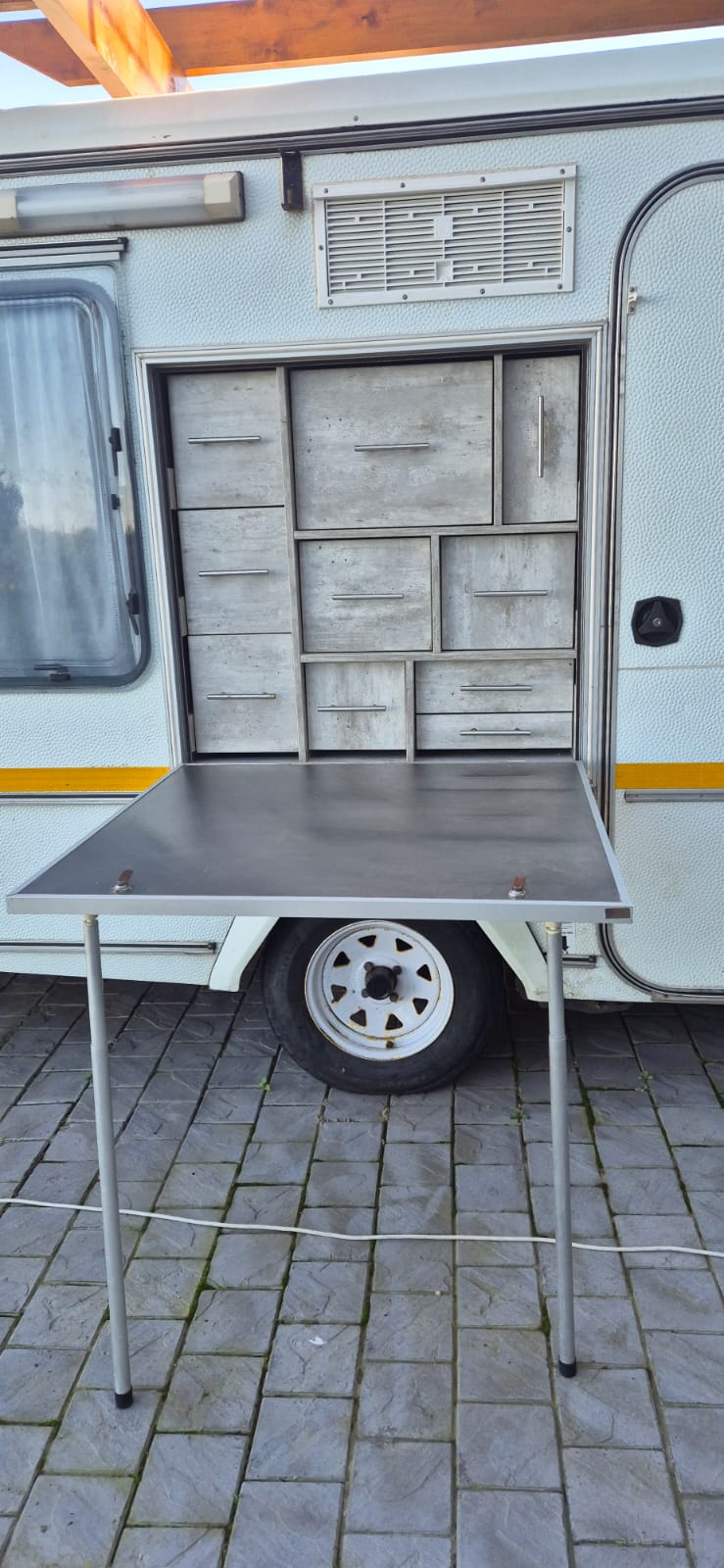 SOLD 1996 Rebuilt Sprite Solar Caravan (CT 1379)