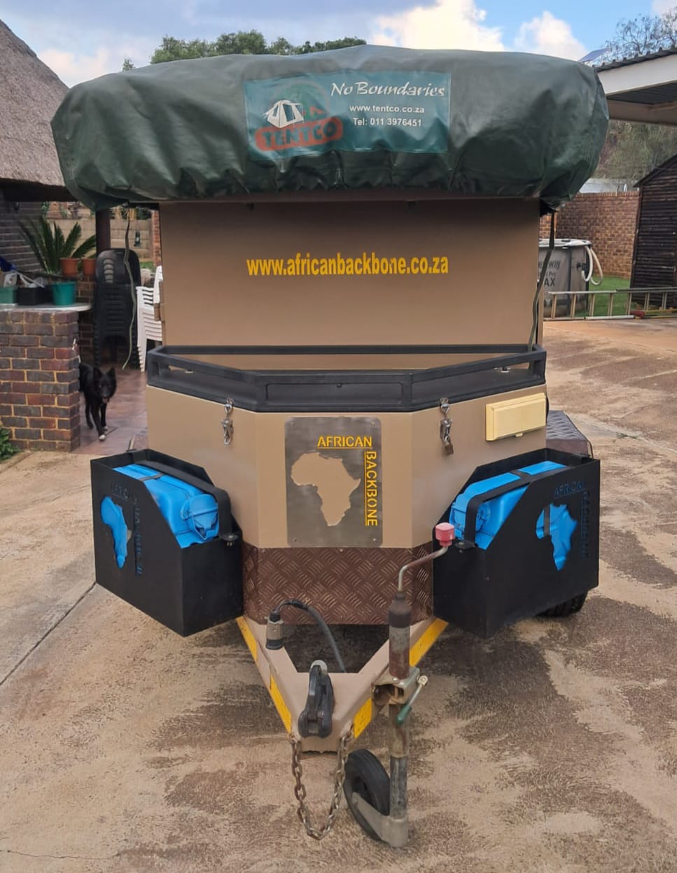 SOLD  2014 African Backbone Caprivi Off Road Camping Trailer (CT 1314)