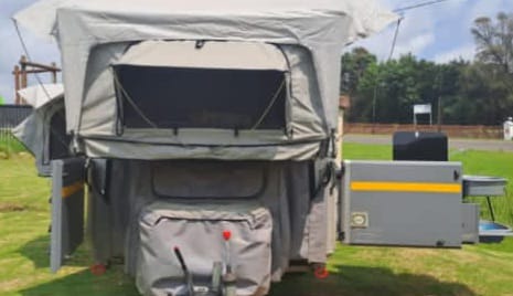 SOLD 2018 Conqueror Companion Platinum Off Road Camping Trailer (CT 1354)