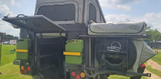 SOLD 2018 Conqueror Companion Platinum Off Road Camping Trailer (CT 1354)