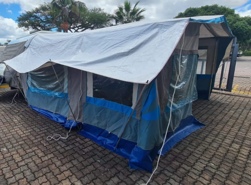 tent sprite SOLD 1996 Sprite Solar Caravan (CT 1340) – Camping Trade
