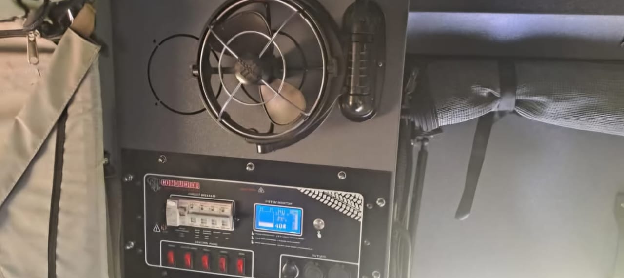 SOLD 2018 Conqueror Companion Platinum Off Road Camping Trailer (CT 1354)