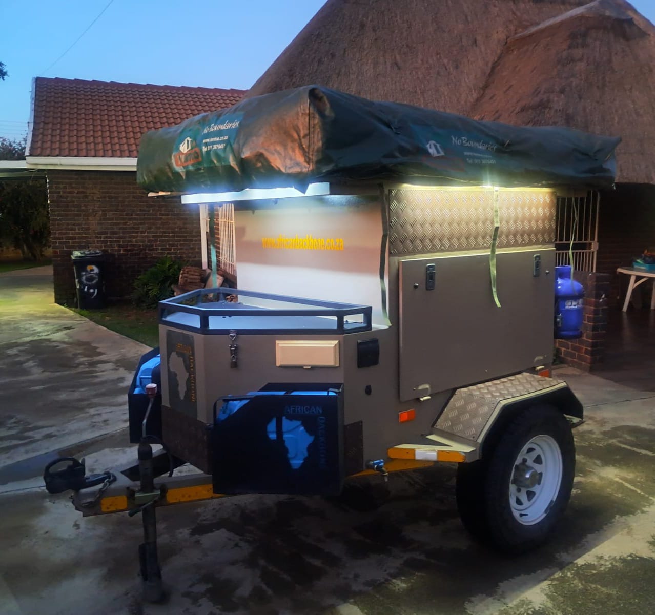 SOLD  2014 African Backbone Caprivi Off Road Camping Trailer (CT 1314)