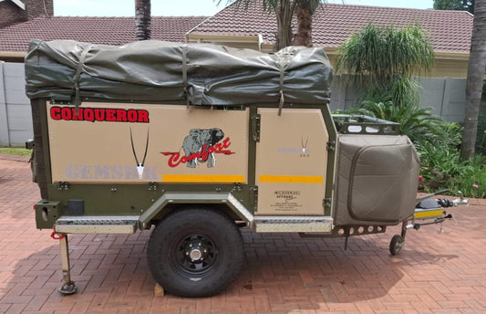 SOLD 2011 Conqueror Comfort Off Road Camping Trailer (CT 1477)