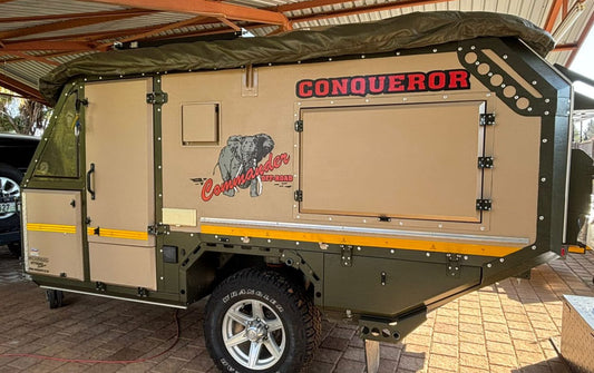 SOLD 2012 Conqueror Commander Off Road Caravan (CT 1417)