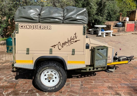 SOLD 2005 Conqueror Compact Off Road Camping Trailer (CT 1464)