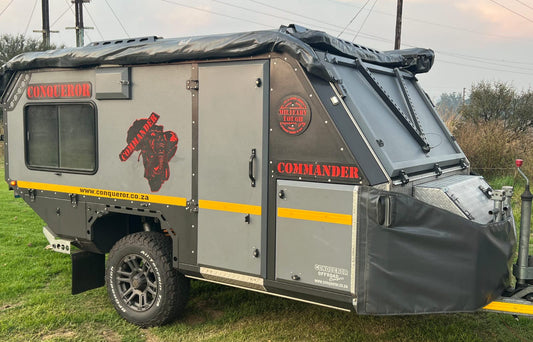 SOLD 2018 Conqueror Commander Platinum Edition Off Road Camping Trailer (CT 1309)