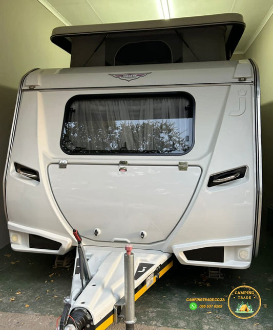 SOLD 2024 Jurgens Penta Purple Edition Caravan (CT 1215)