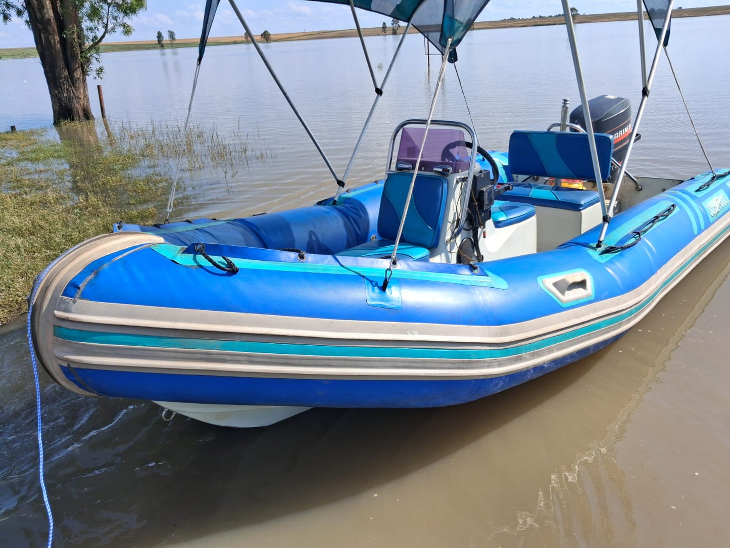 SOLD 2000 Superduck Boat (CT 1486)