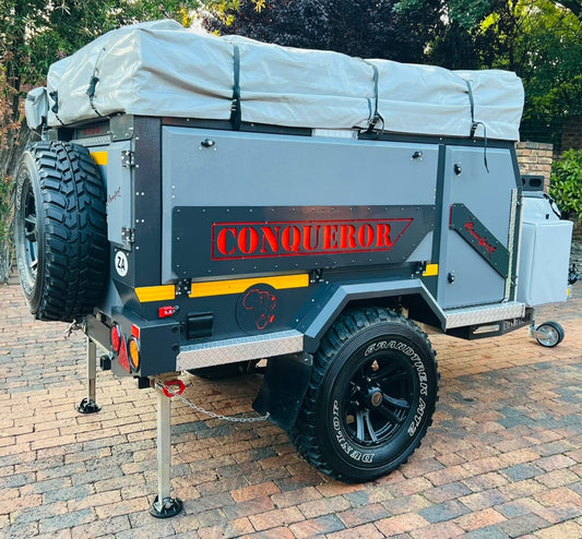 SOLD 2019 Conqueror Comfort Platinum Off Road Camping Trailer (CT 1334)