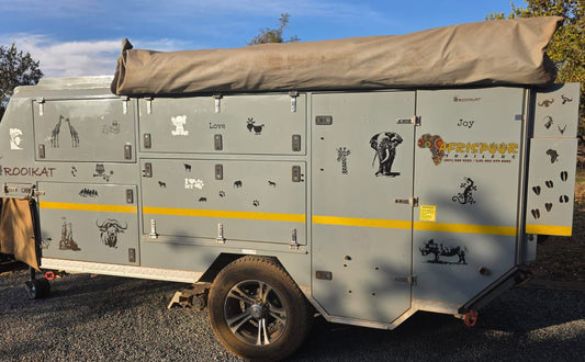 SOLD 2023 Afrispoor Rooikat/Caracal Off Road Caravan (CT 1418)