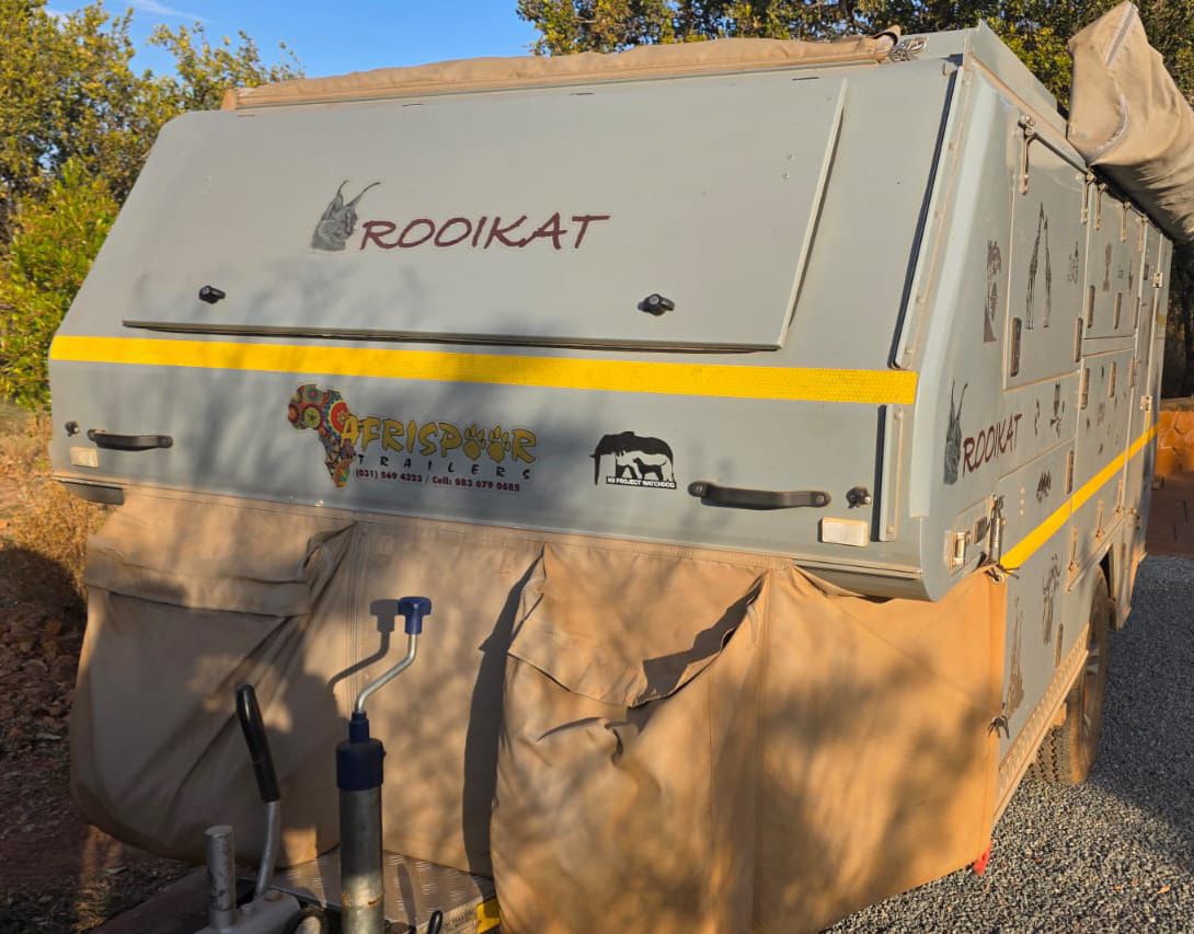 SOLD 2023 Afrispoor Rooikat/Caracal Off Road Caravan (CT 1418)
