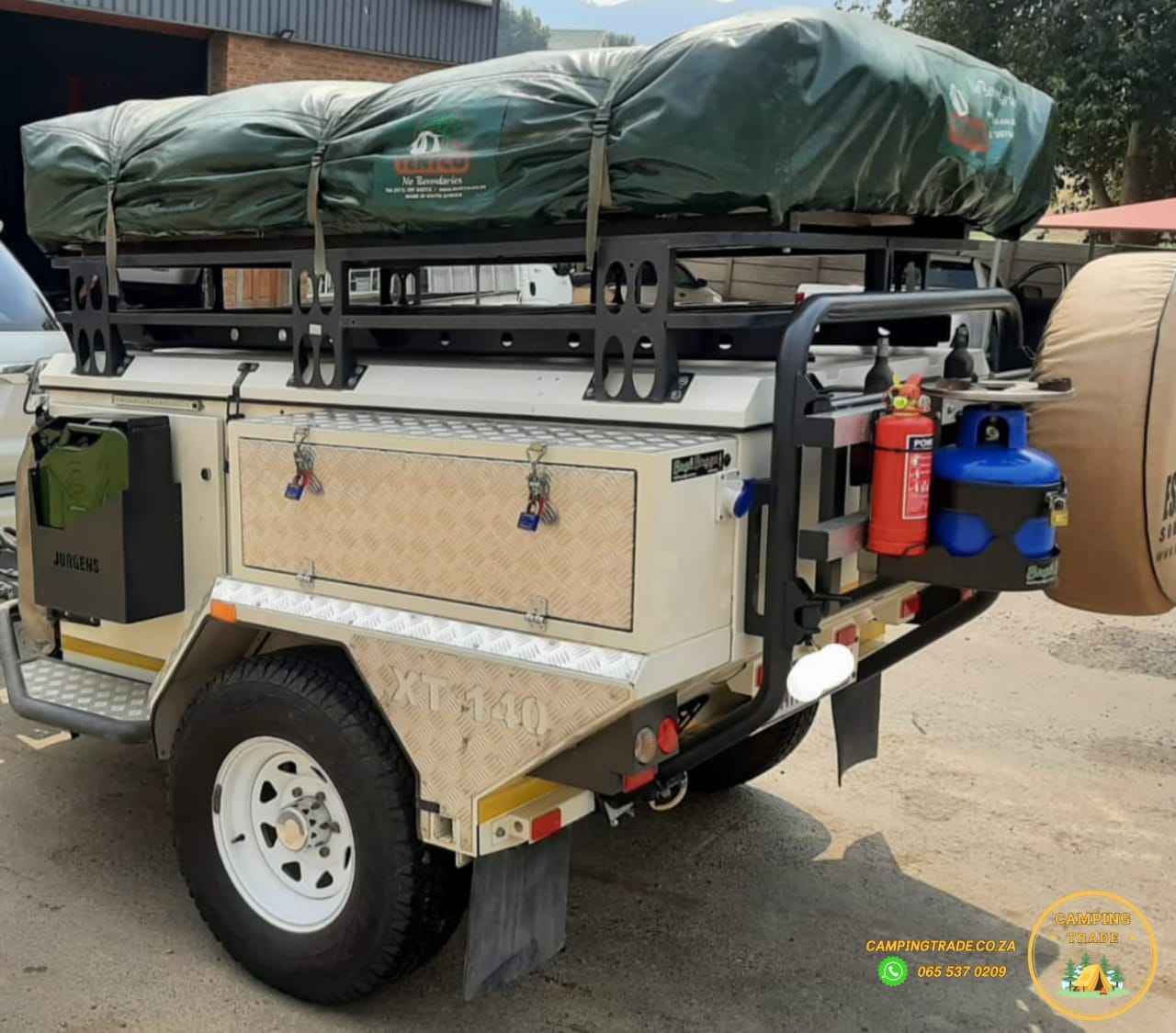 SOLD 2011 Jurgens XT 140 Camping Trailer (CT 1205)