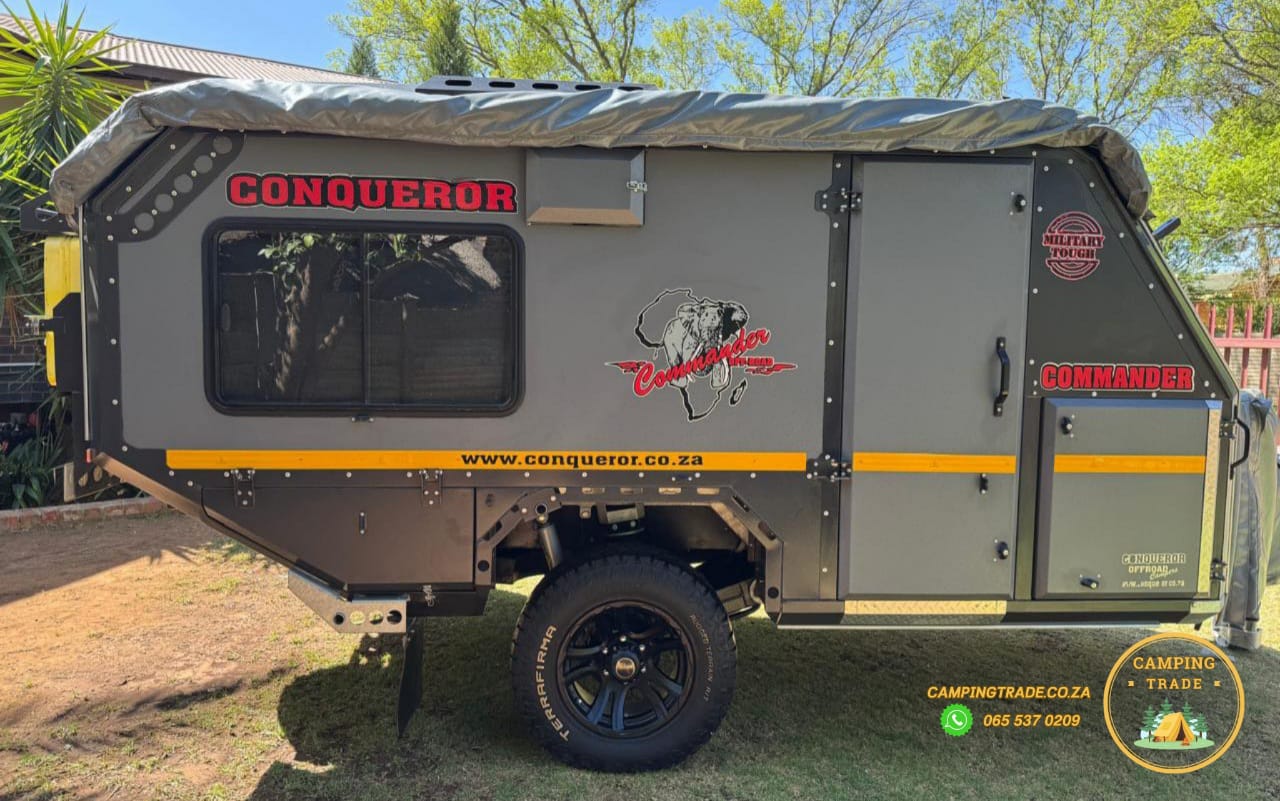 SOLD 2021 Conqueror Commander Platinum Edition Off Road Camping Trailer (CT 1225)