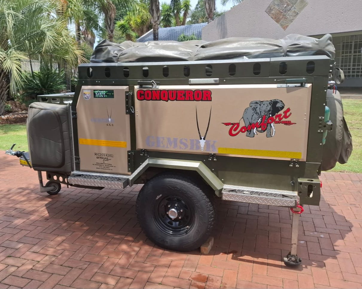 SOLD 2011 Conqueror Comfort Off Road Camping Trailer (CT 1477)