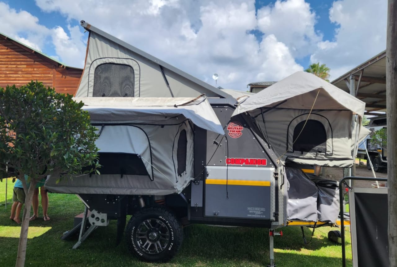 SOLD 2018 Conqueror Companion Platinum Off Road Camping Trailer (CT 1354)