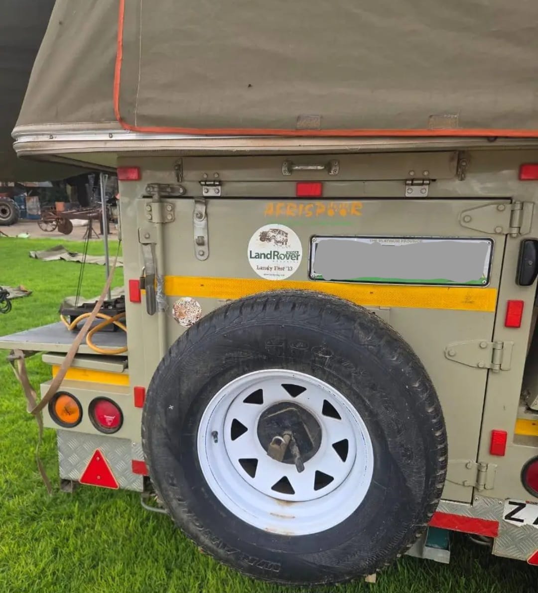 2011 Afrispoor Off Roader Camping Trailer (CT 1646)