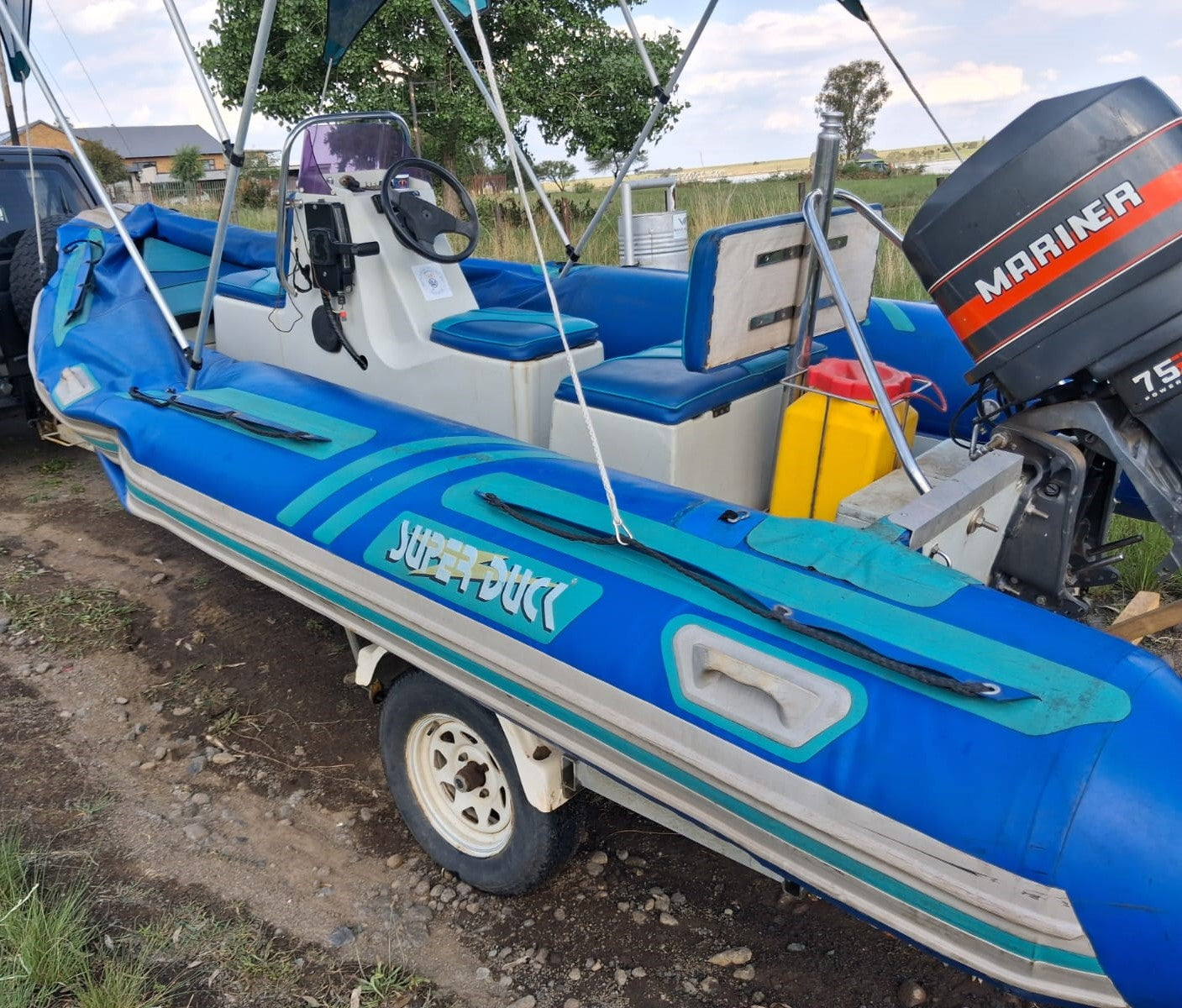 SOLD 2000 Superduck Boat (CT 1486)