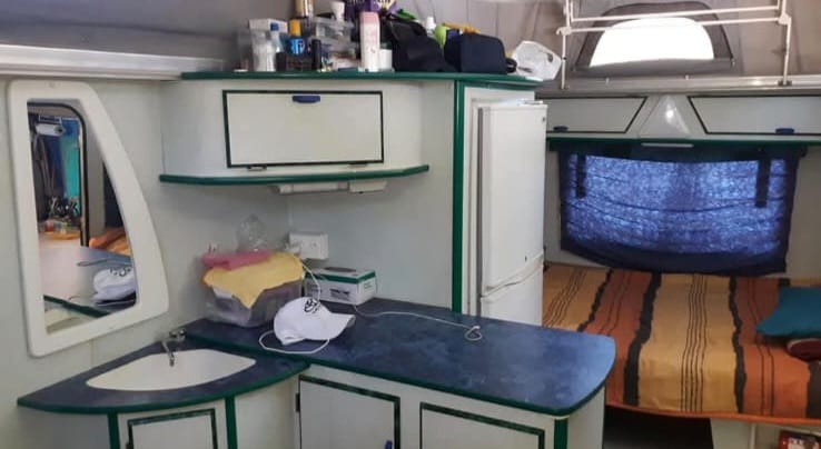 SOLD 2000 Sprite Splash Caravan (CT 1427)