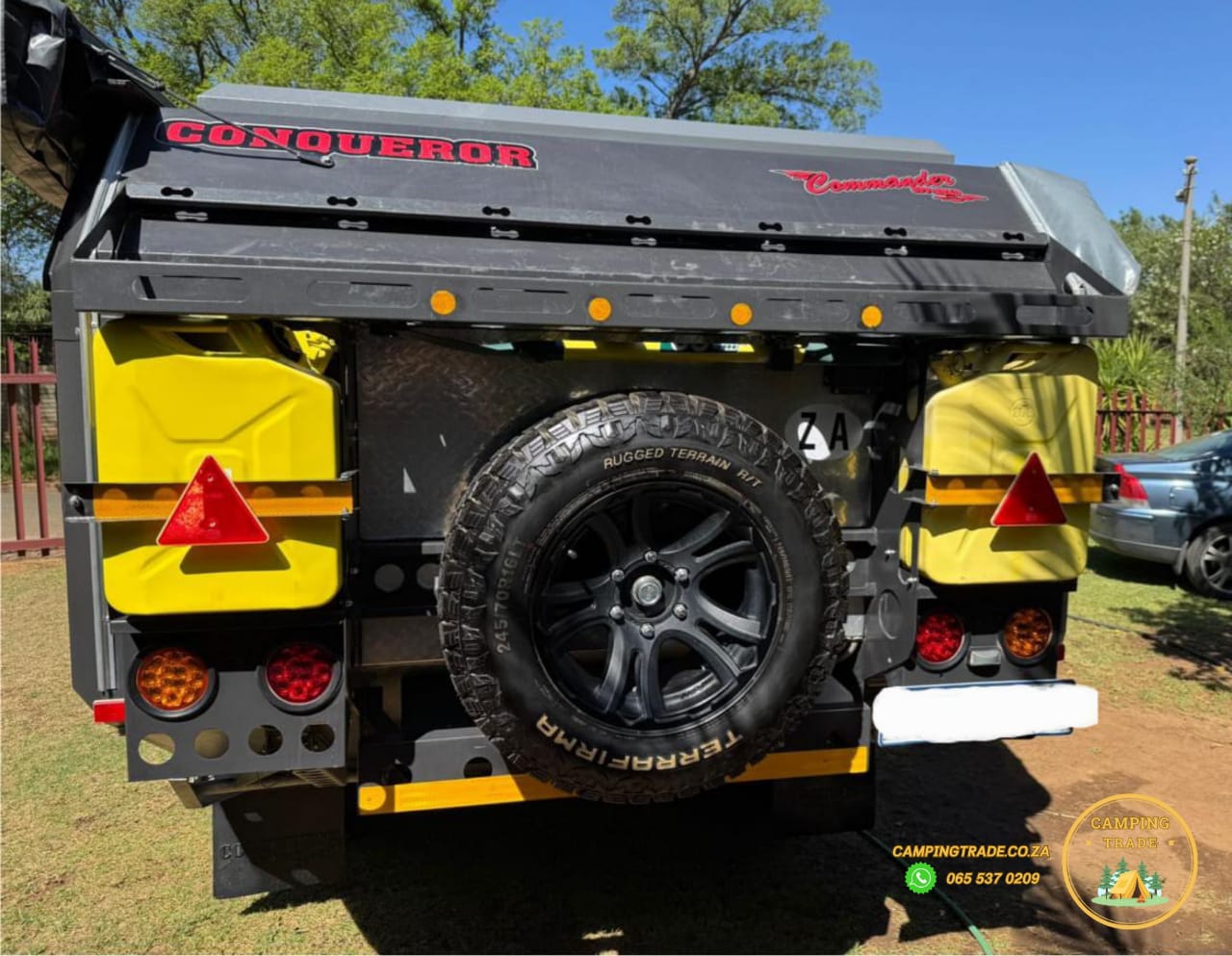 SOLD 2021 Conqueror Commander Platinum Edition Off Road Camping Trailer (CT 1225)