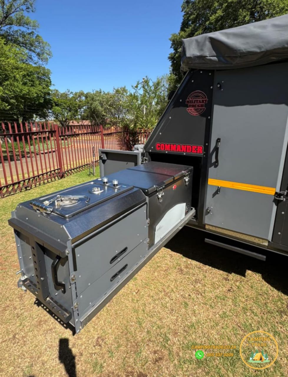 SOLD 2021 Conqueror Commander Platinum Edition Off Road Camping Trailer (CT 1225)