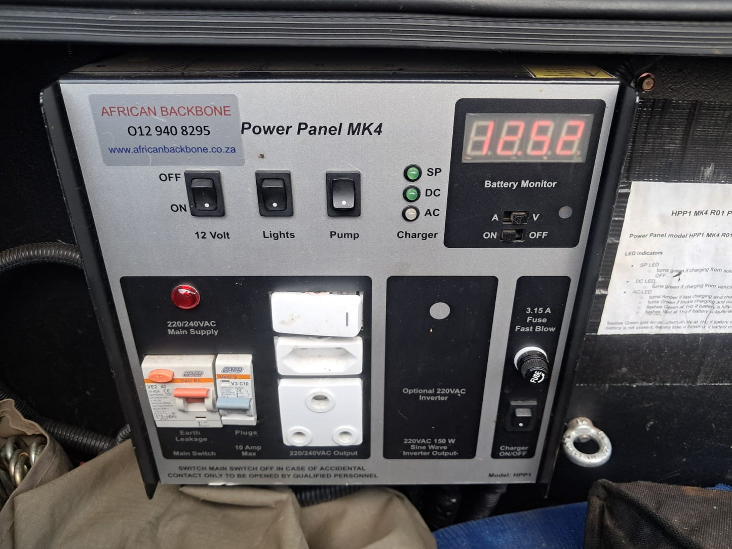 SOLD  2014 African Backbone Caprivi Off Road Camping Trailer (CT 1314)