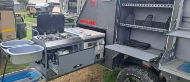 SOLD 2018 Conqueror Companion Platinum Off Road Camping Trailer (CT 1354)