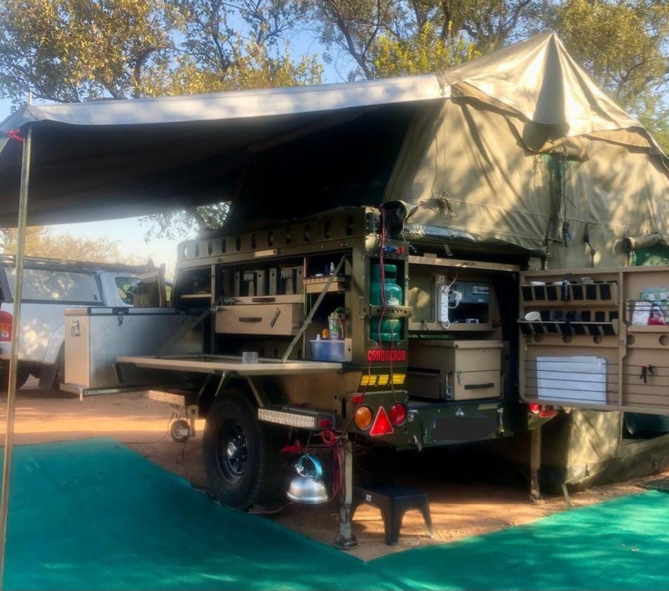 SOLD 2011 Conqueror Comfort Off Road Camping Trailer (CT 1477)