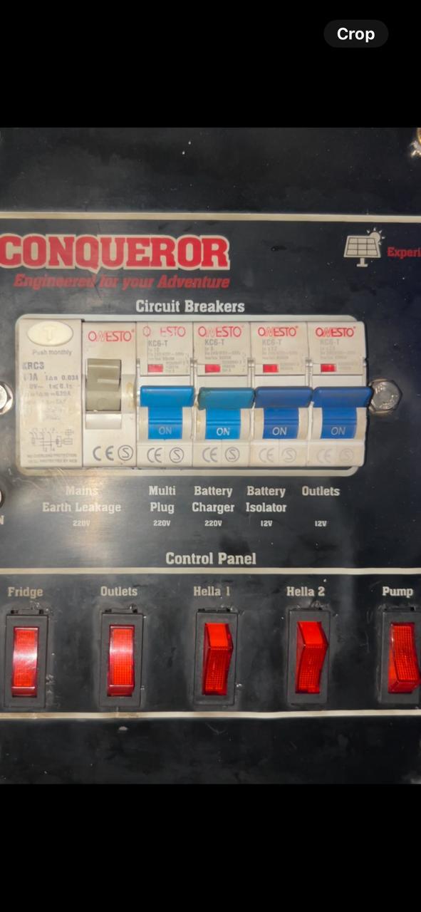 2012 Conqueror Commander Off Road Caravan (CT 1587)