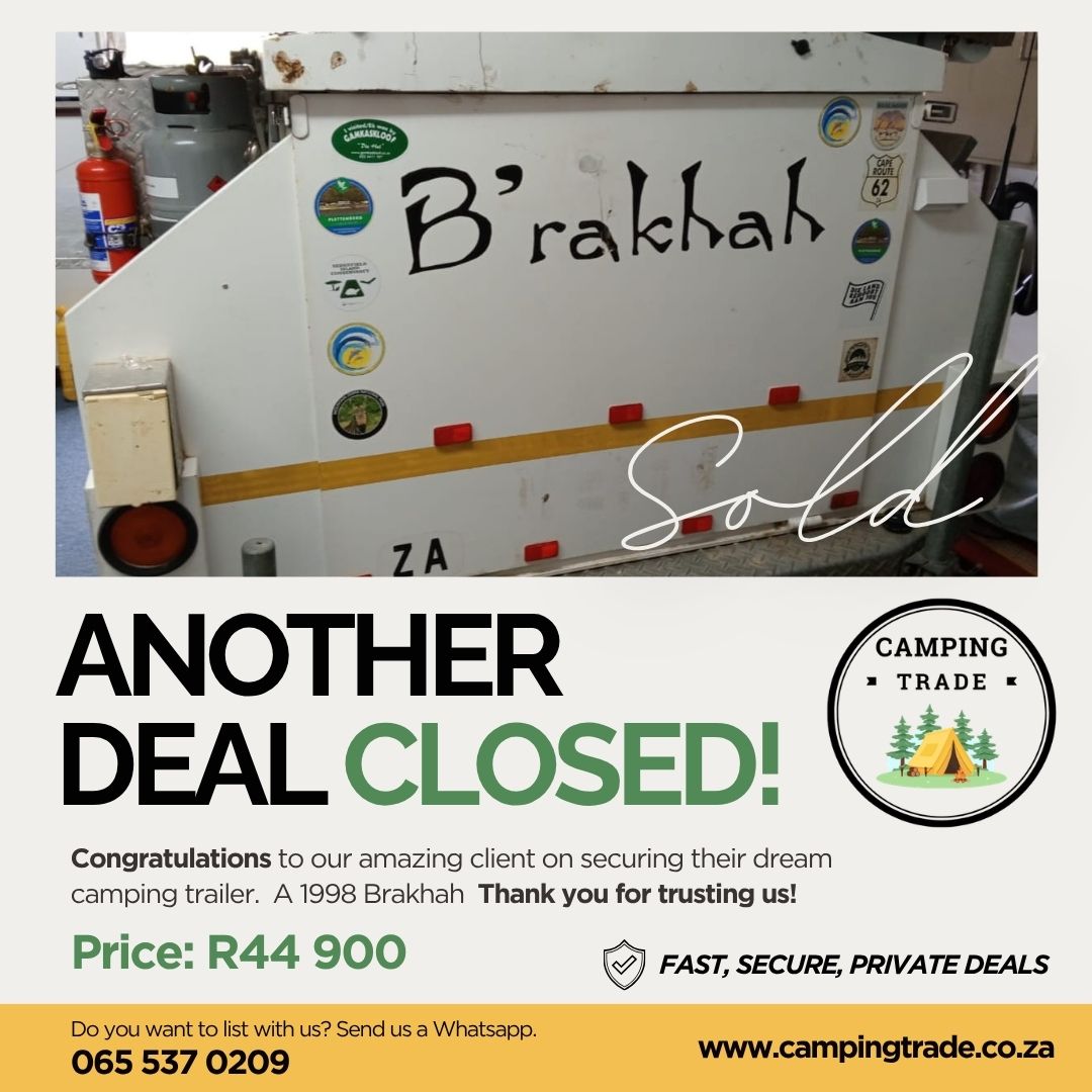 1998 Brakhah Camping Trailer