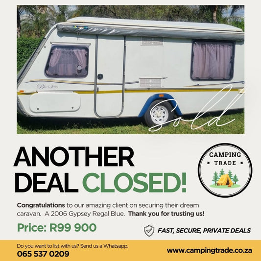 2006 Gypsey Regal Blue Caravan