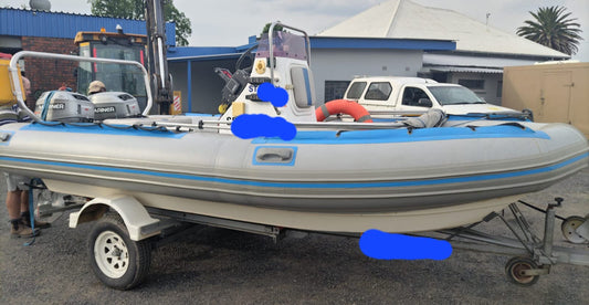 SOLD Rubber duck boat (CT 1061)