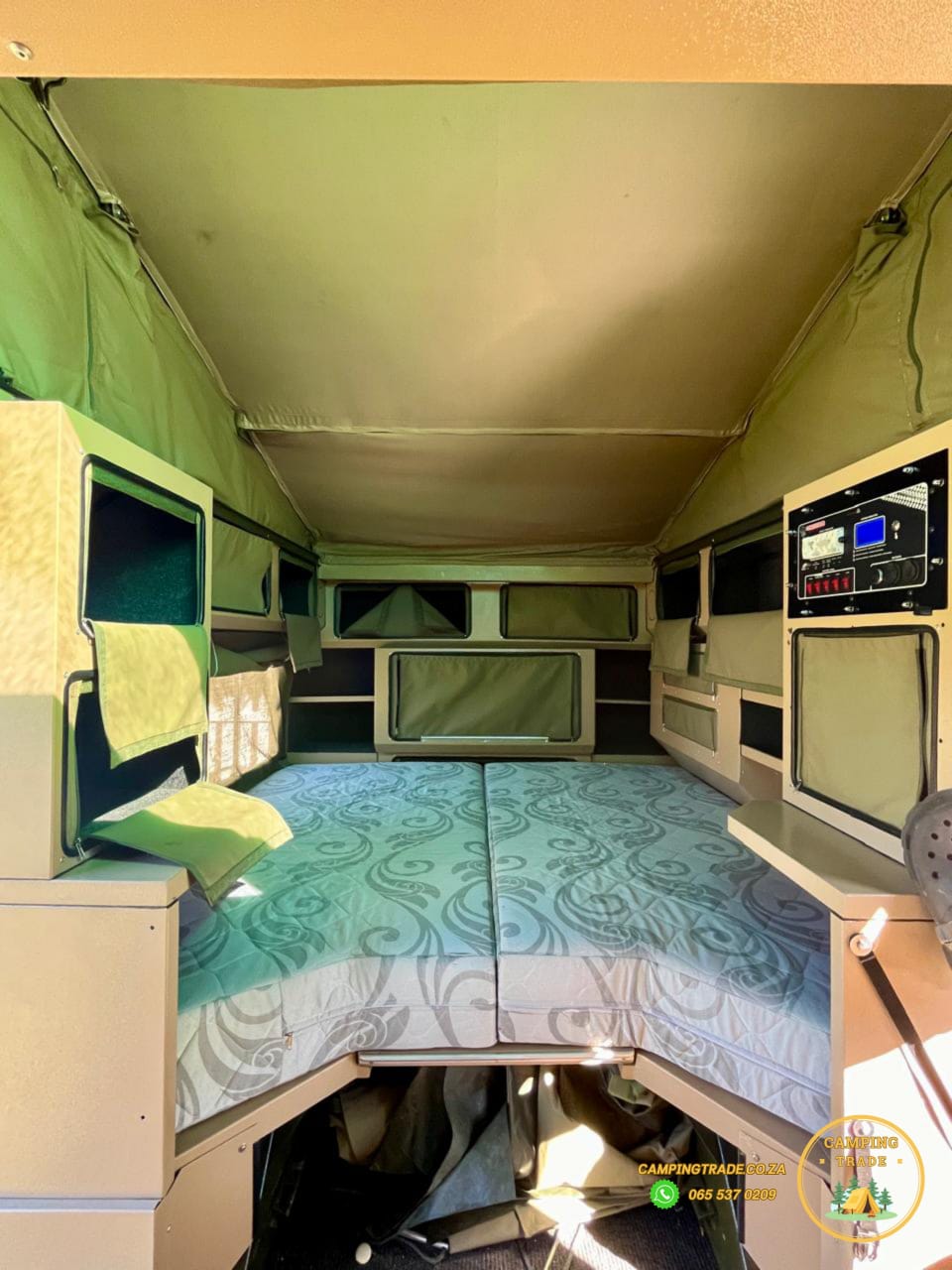 SOLD 2017 Conqueror Commander Classic Off Road Camping Trailer (CT 1174)