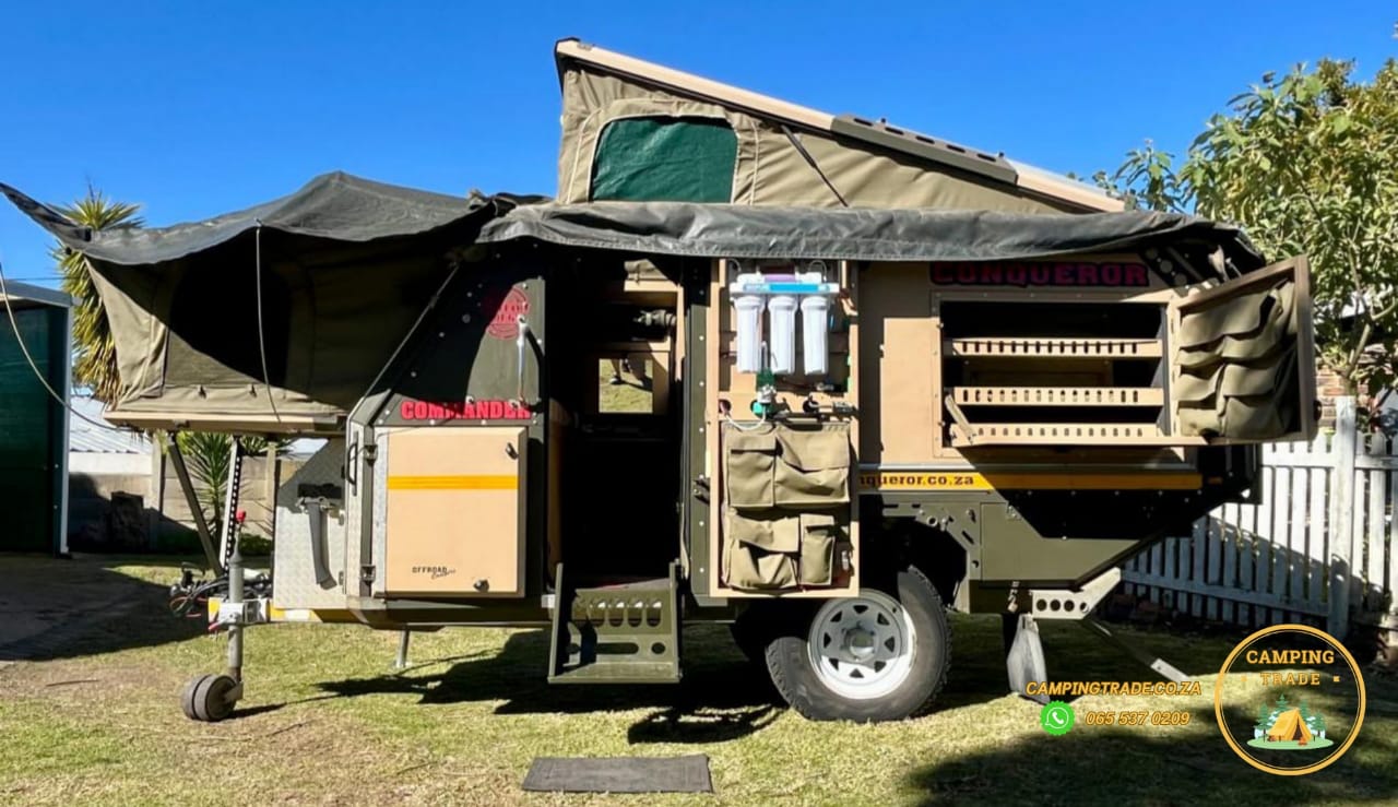 SOLD 2017 Conqueror Commander Classic Off Road Camping Trailer (CT 1174)
