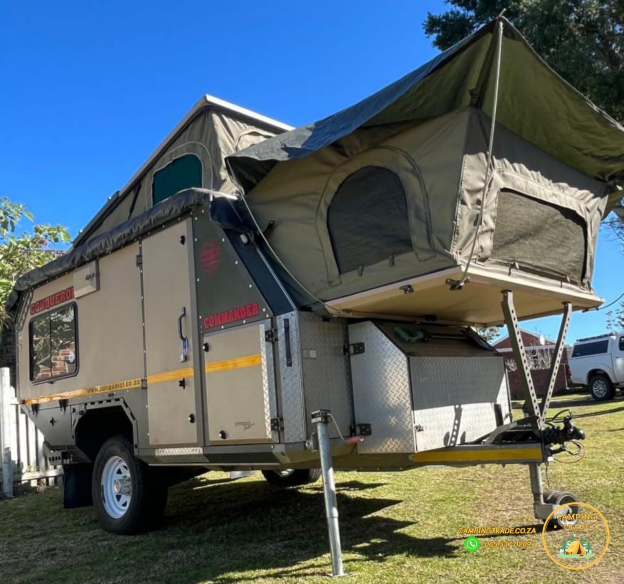 SOLD 2017 Conqueror Commander Classic Off Road Camping Trailer (CT 1174)